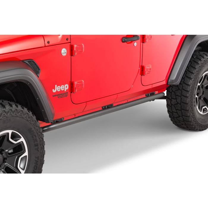 N-FAB J184RKR Rock Rails for 18-19 Jeep Wrangler JL Unlimited 4-Door