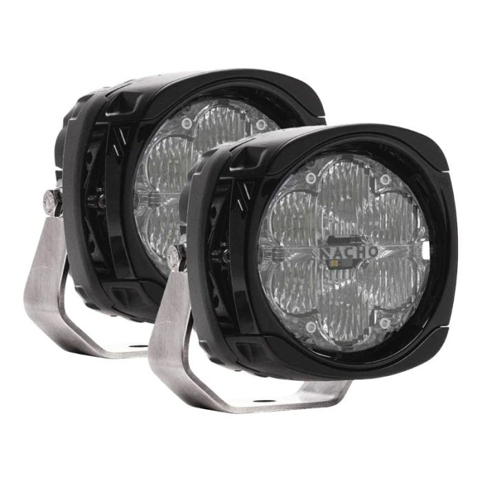 NACHO QUATRO 4IN LED FLOOD PAIR