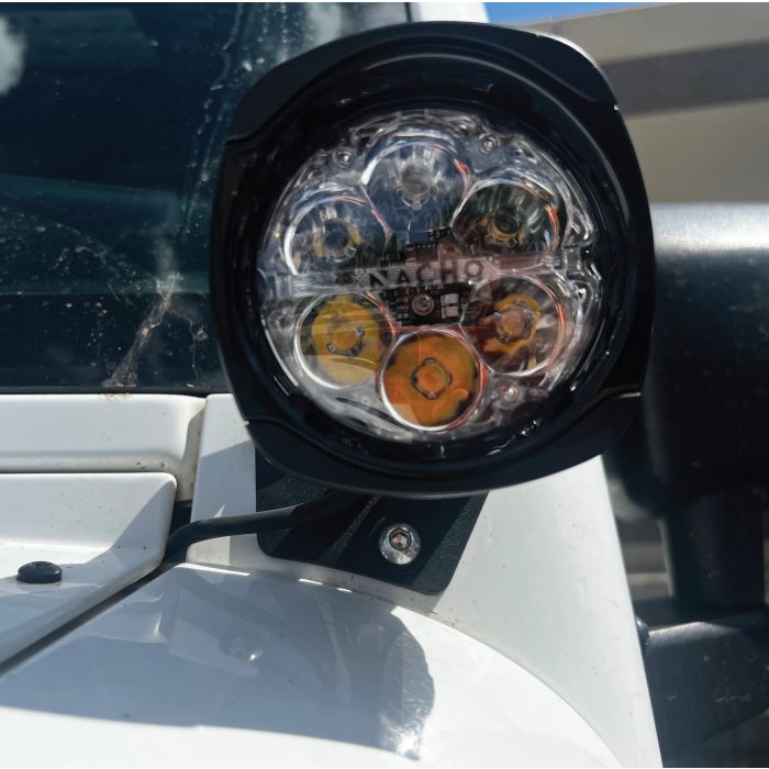 Nacho Offroad Lighting  A-Pillar Light Mounts for 07-18 Jeep Wrangler JK