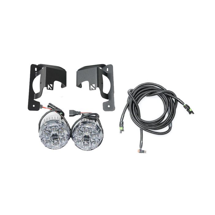 NACHO QUATRO SAE FOG LIGHT KIT JL/JT WHITE 3-Piece