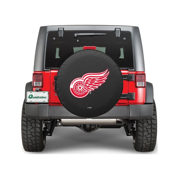 FREMONT LRG TIRE COVER RED WINGS BLK