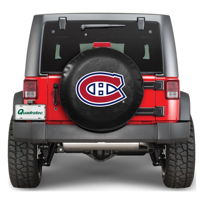 FREMONT LRG TIRE COVER CANADIENS BLK