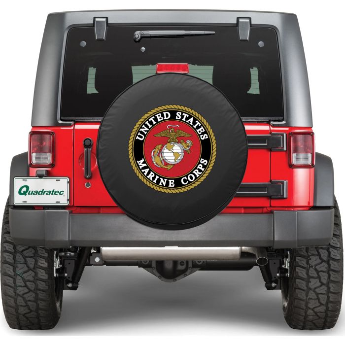 Quadratec  U.S. Marines Tire Cover 
