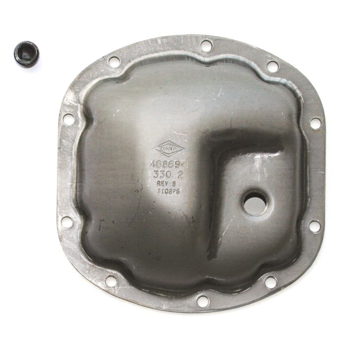 OMIX-ADA 16595.81 Differential Cover for 93-07 Jeep Wrangler TJ, JK & Unlimited, Grand Cherokee ZJ, WJ & WK with Super 30 Low Pinion Front Axle