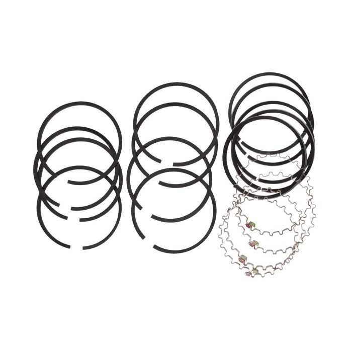 OMIX-ADA 17430.06 Piston Ring Set (.080) for 41-71 Jeep Vehicles with 134c.i.
