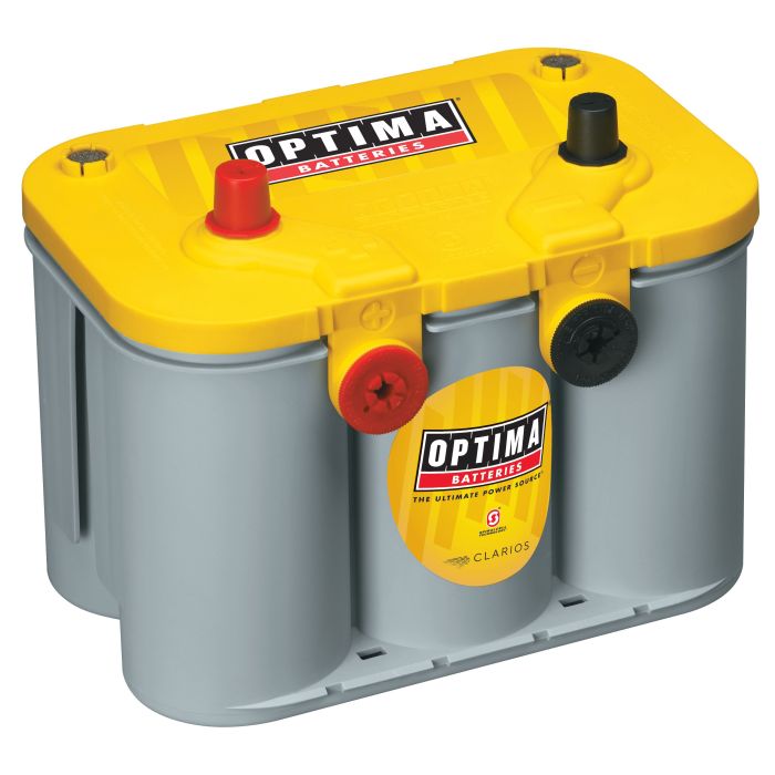 Optima Batteries 9014-045 12 Volt Yellow Top Deep Cycle Battery D34/78 for 87-11 Jeep Wrangler YJ, TJ, JK & 76-86 CJ