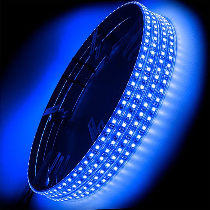 ORACLE Lighting LED Illuminated Wheel Rings - Double LED - Blue