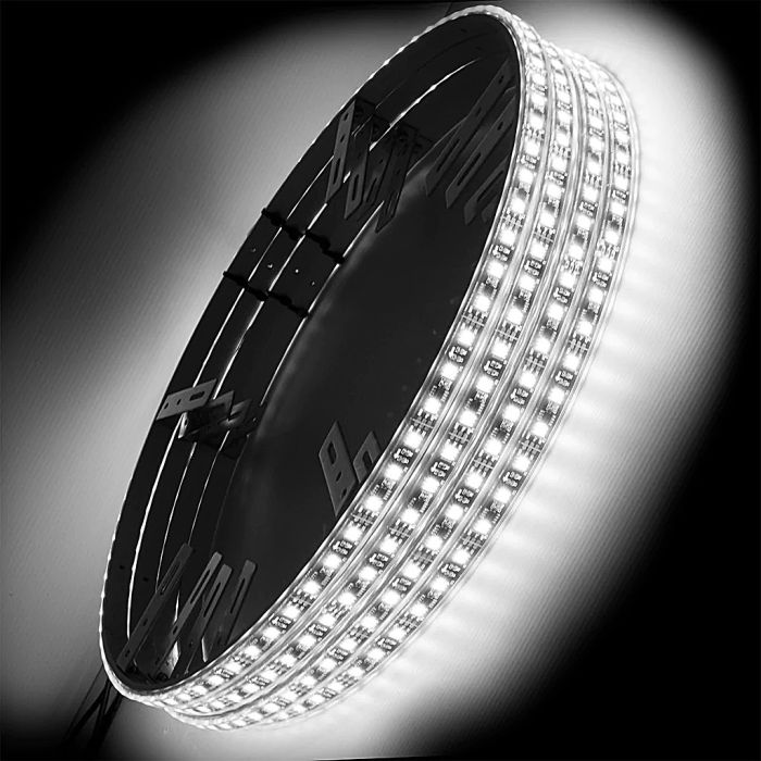 ORACLE Lighting LED Illuminated Wheel Rings - Double LED - White