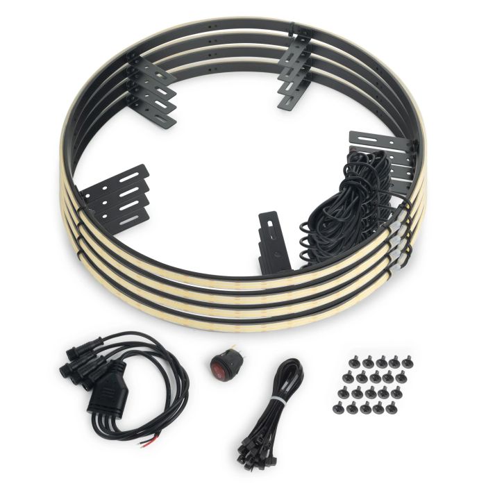 Oracle Lighting  LED Illuminated Wheel Rings - 16.5" PLASMA 