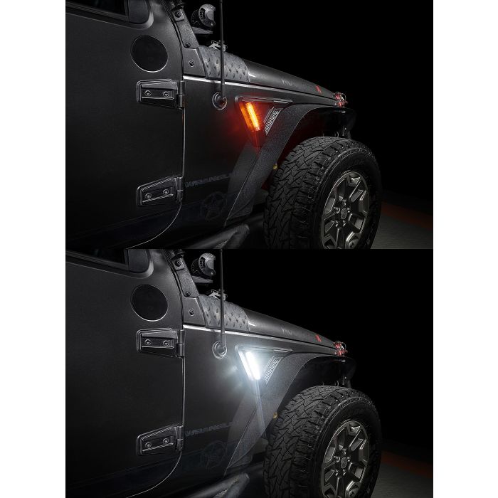 Oracle Lighting 5873-504 Sidetrack Fender LED Lighting System for 07-18 Jeep Wrangler JK