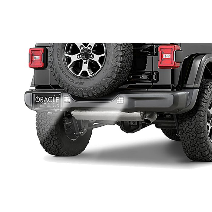 Oracle Lighting 5874-504 Rear Bumper LED Reverse Lights for 18-22 Jeep Wrangler JL