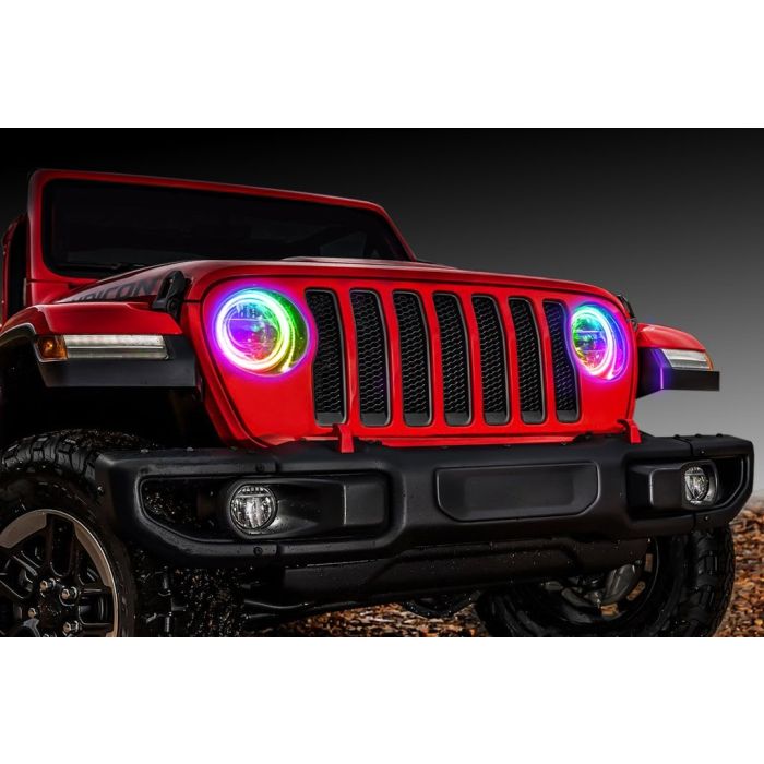 HEADLIGHT LED HALO KIT COL/SHIFT JL