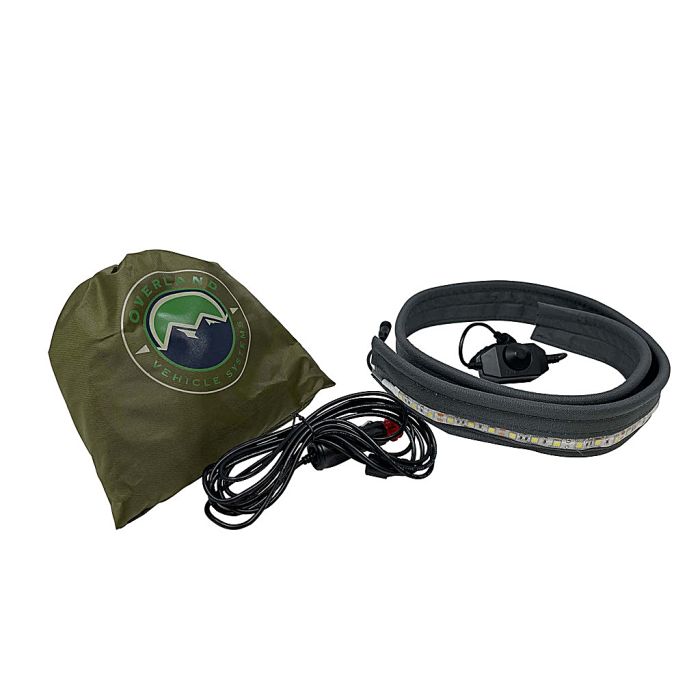 Overland Vehicle Systems 18009908 47" LED Light Adjustable Dimmer With Adapter Kit  for Nomadic Awnings & Roof Top Tents