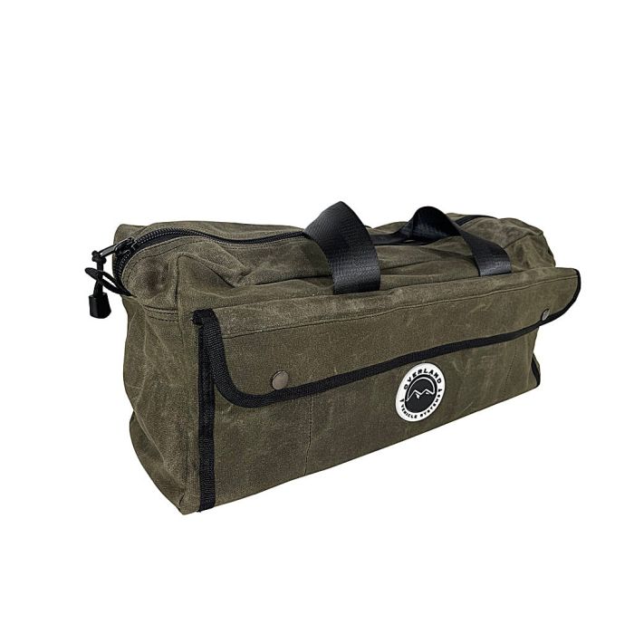 Small Duffle Bag With Handle And Straps - #16 Waxed Canvas