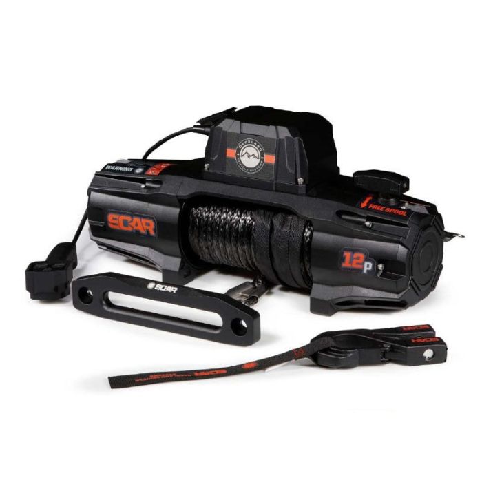 OVS 12.0 Winch - 12,000 lb. Winch With Synthetic Rope & Wireless Remote