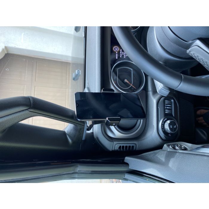Overtread 19022 Grab Handle Phone Mount for 18-20Jeep Wrangler JL