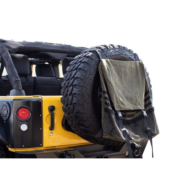 Overland Vehicle Systems 21099941 Canyon Bag Spare Tire Mount Trash & Trail Sack 