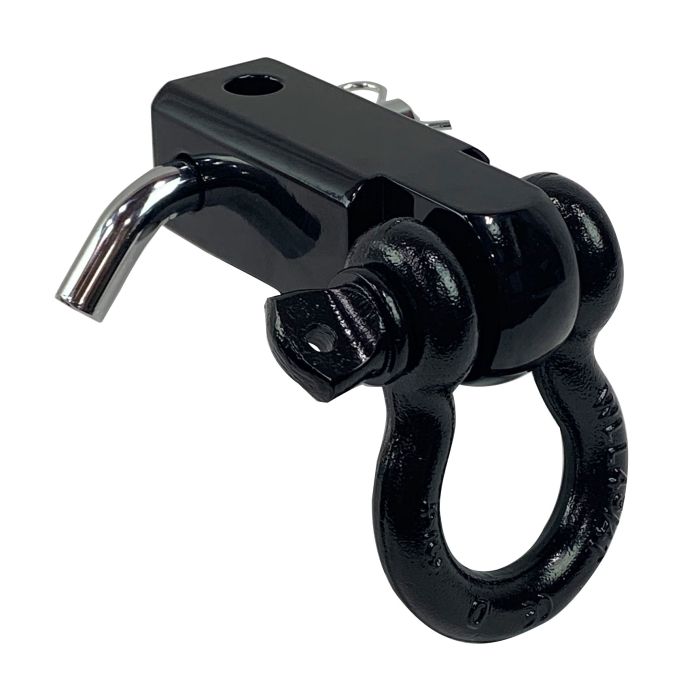 Overland Vehicle Systems 19109901 2" Receiver Mount Recovery Shackle 4.75 Ton  