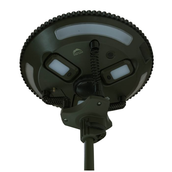 Overland Vehicle Systems 15049901 Wild Land Camping UFO Solar Light Pod & Speaker System 