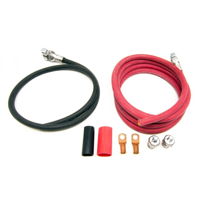 Painless Wiring 40113 Battery Cable Kit (8 ft Red & 3 ft Black Cables) 