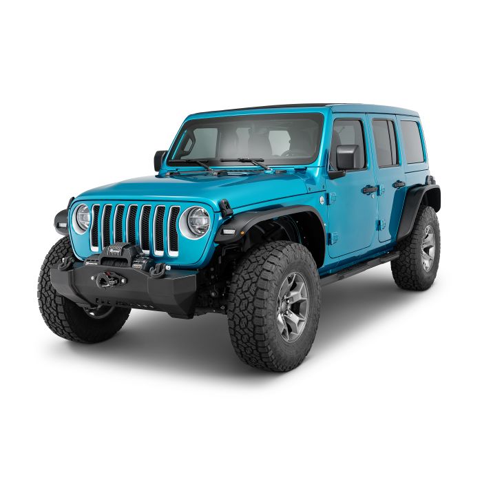 Paramount Automotive  Hydro Series Fender Flares for 18-23 Jeep Wrangler JL & Gladiator JT