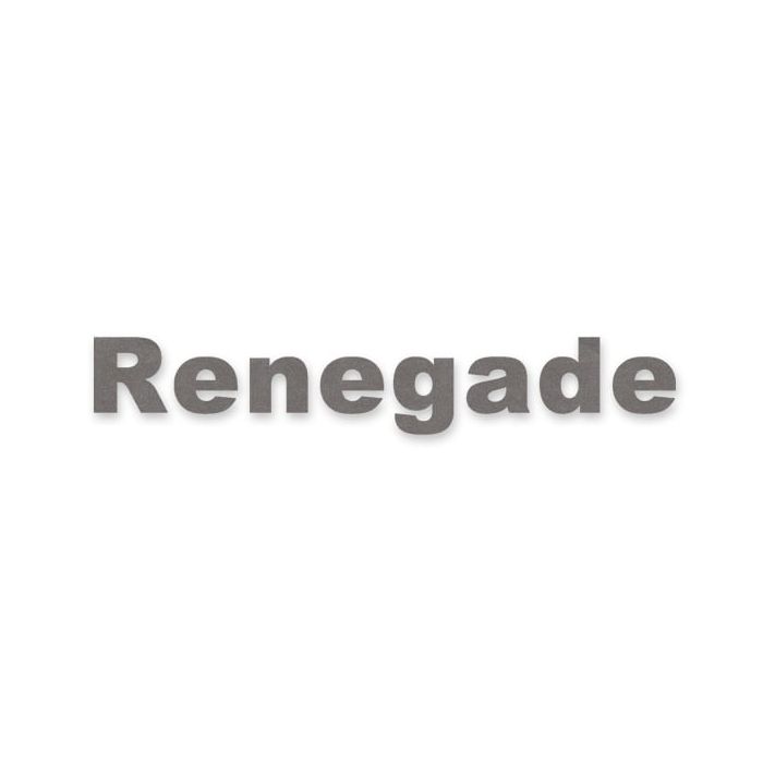 Phoenix Graphix  Renegade Vinyl Hood Graphics Kit for 70-95 Jeep CJ & Wrangler Vehicles