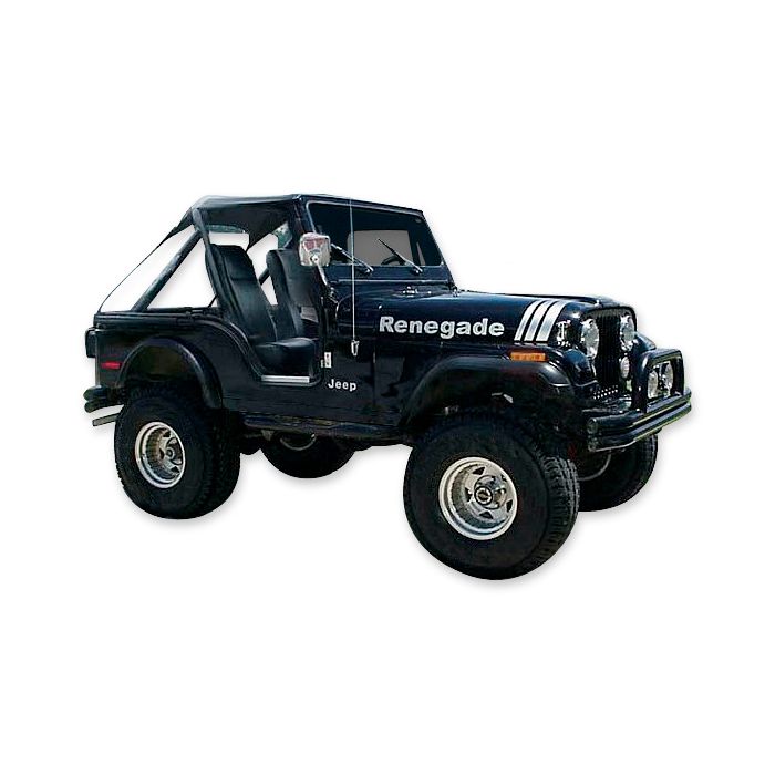 PGX RENEGADE GRAPHICS KIT 70+ CJ YJ BLU