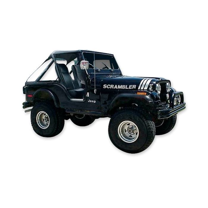 PGX SCRABMLER NAME KIT 70-95 CJ YJ SILV