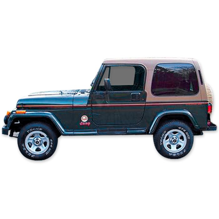 PGX SAHARA GRAPHICS KIT 92-94 YJ SPICE