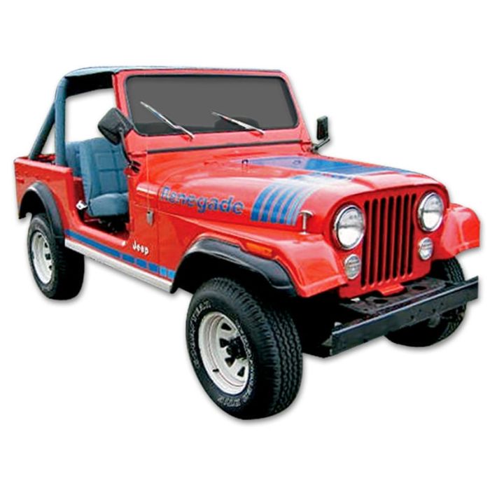 PGX RENEGADE GRAPHICS KIT 79-80 CJ BLUE