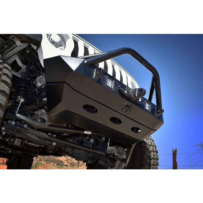 Poison Spyder 19-57-030P1 Bruizer Front Bumper Skid Plate for 18-23 Jeep Wrangler JL