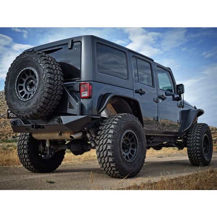 Poison Spyder 19-67-010P1 Bruizer Rear Bumper for 18-23 Jeep Wrangler JL