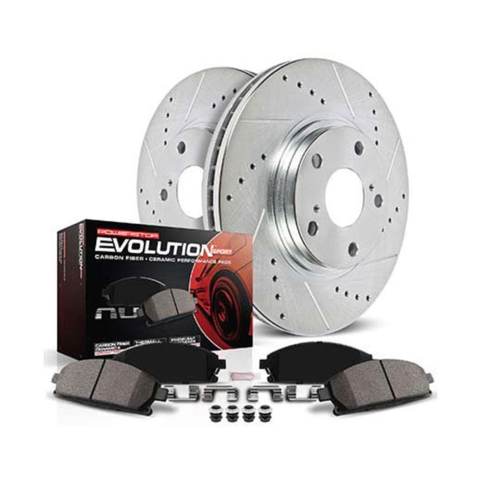 POWERSTOP Z23 EVO BRAKE KIT Rear JL