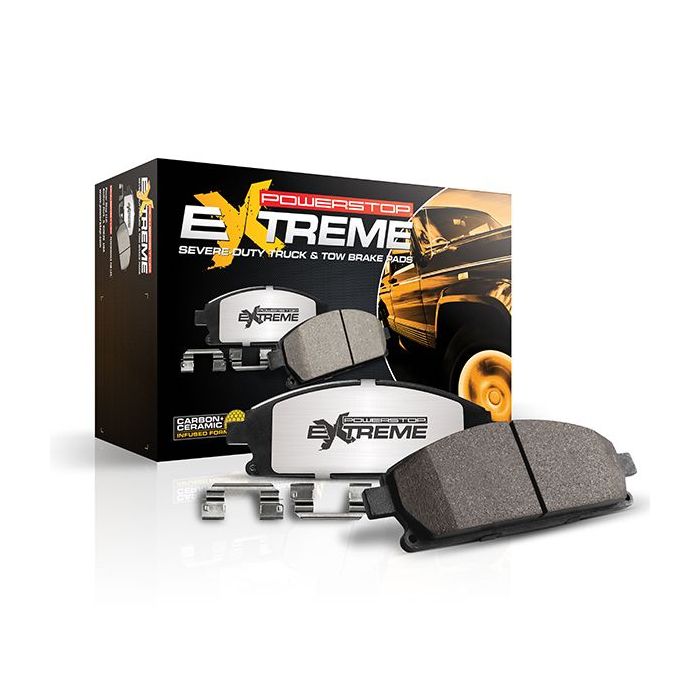 PowerStop  Z36 Truck & Tow Carbon-Fiber Ceramic Brake Pads for 08-11 Jeep Wrangler J8