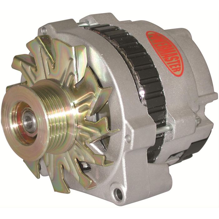 Powermaster 47902 140 Amp Alternator in Natural Finish for 87-90 Jeep Cherokee XJ with 4.0L