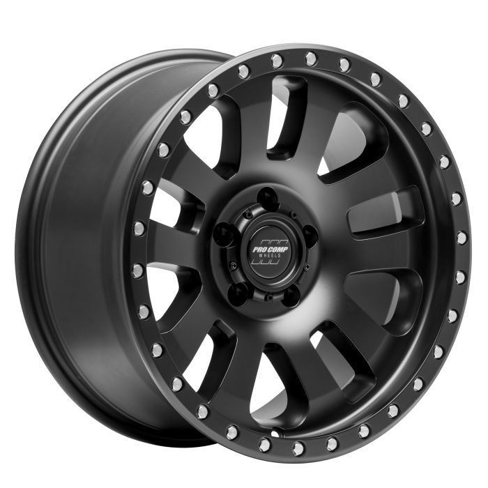 Pro Comp  Prodigy Wheel in Satin Black  for 07-18 Jeep Wrangler JK and 99-18 Grand Cherokee WJ, WK, & WK2