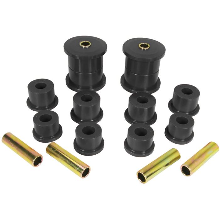 Prothane 1-1007-BL PROTHA Spring & Shackle Bushing Kit in Black for 84-99 Jeep Cherokee XJ