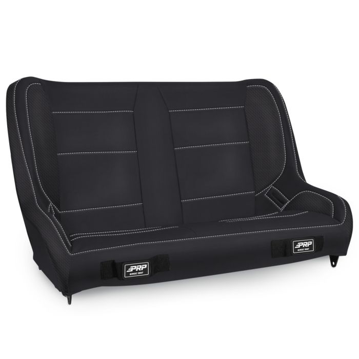 PRP Seats  36 in. Wide Elite Series Low Back Rear Bench Seat for 76-95 Jeep CJ & Wrangler YJ Vehicles