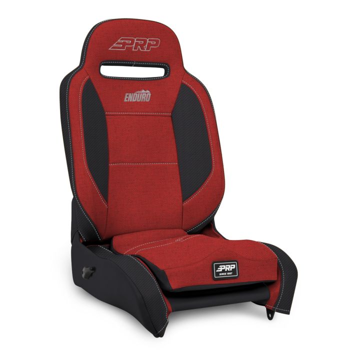 PRP ENDURO ELITE SUSP SEAT RED BLK DS