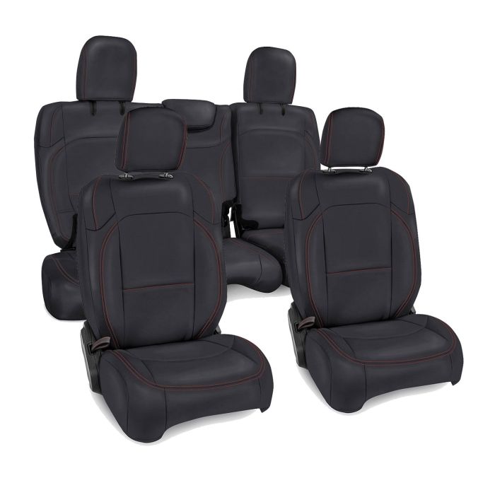 PRP Seats  Vinyl Front & Rear Seat Cover Sets for 18-20 Jeep Wrangler JL Unlimited & Gladiator JT