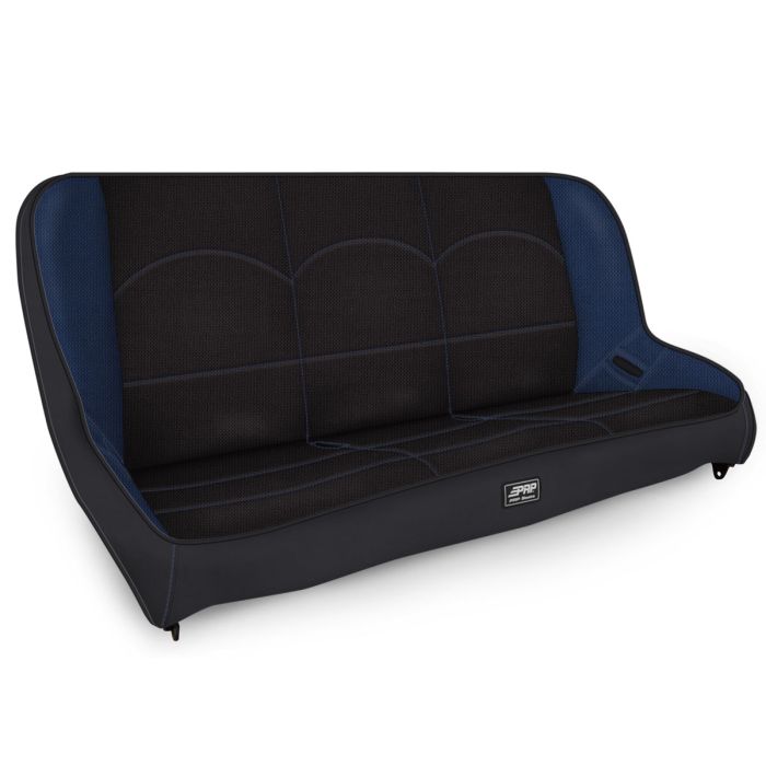 PRP LOW BACK REAR BENCH JK BLACK/BLUE