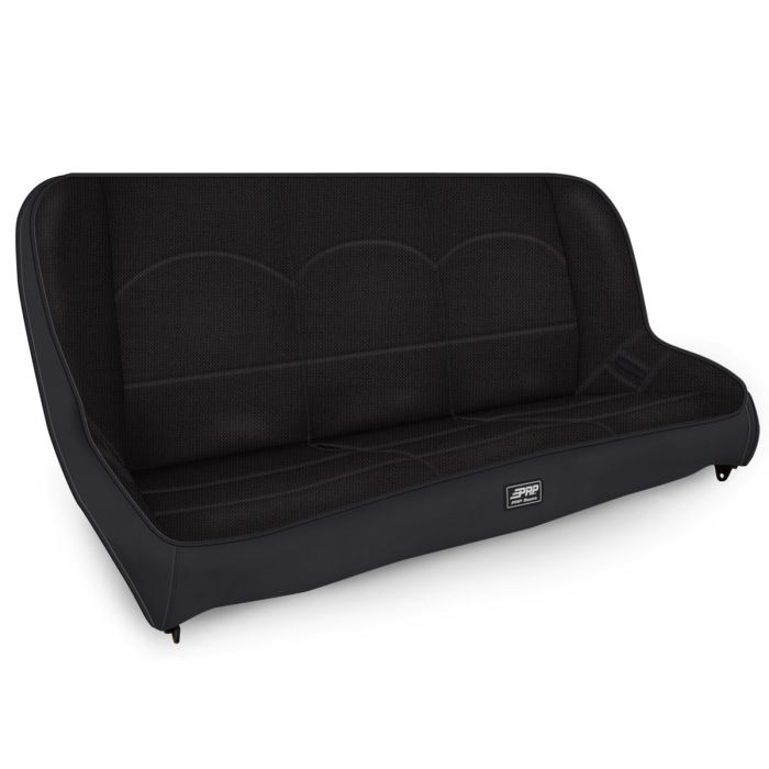 PRP Seats  36 in. Wide Low Back Rear Bench Seat for 76-95 Jeep CJ & Wrangler YJ Vehicles
