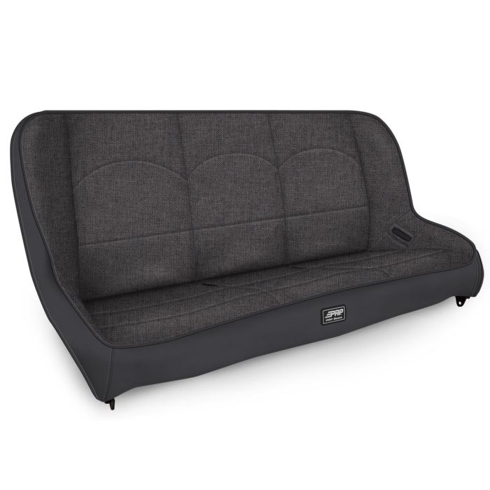 PRP LOW BACK REAR BENCH CJ/YJ GREY