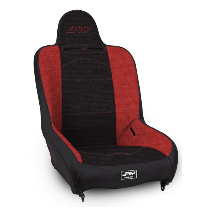 PRP PREMIER HIGH BACK SEAT BLACK & RED