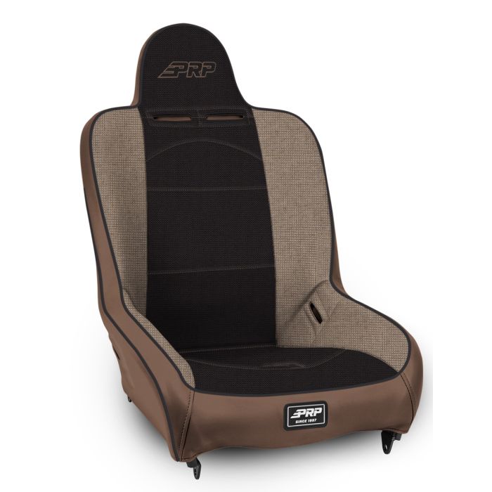 PRP PREMIER HIGH BACK SEAT BLACK & TAN
