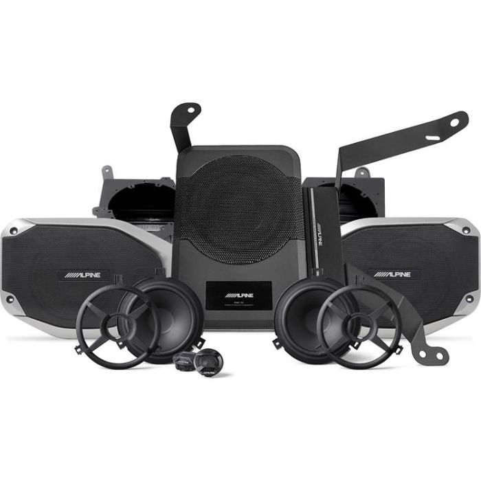 Alpine  PSS-24WRA Complete Sound System Upgrade for 18-23 Jeep Wrangler JL & Gladiator JT