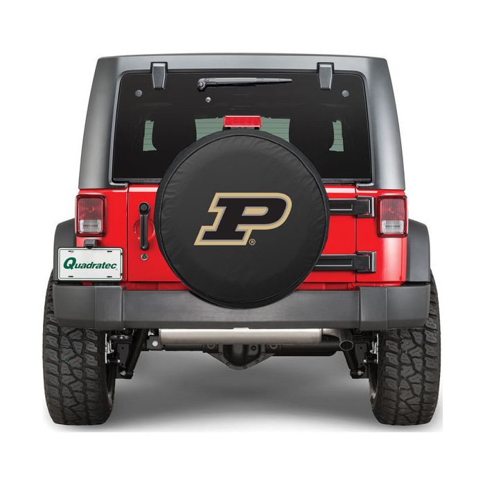 HBS TIRE COVER PURDUE 34X8 BLK