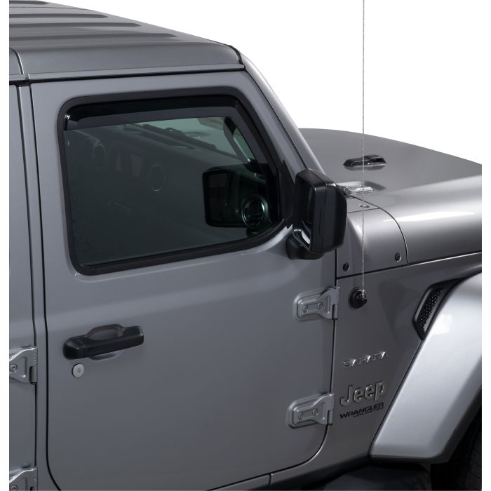 Putco  Element Tinted Window Visors  for 18-22 Jeep Wrangler JL & Gladiator JT