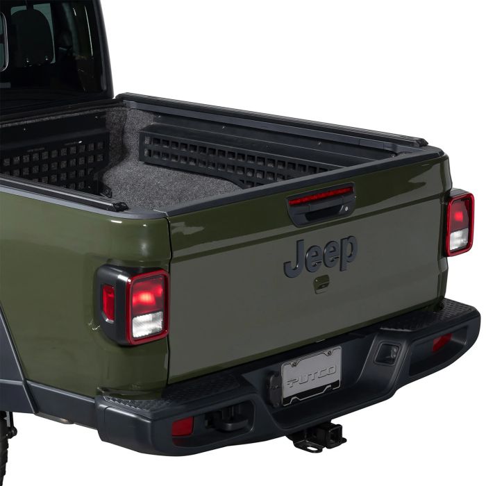 Putco 129840 Tec Skins T-Slot Bed Rail Caps  for 20-25 Jeep Gladiator JT with 5" Bed