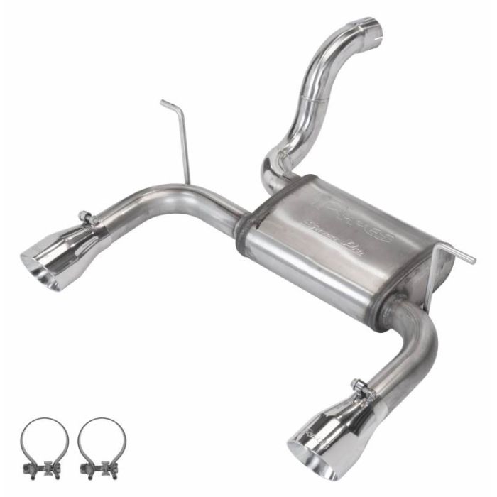 PYPES DUAL AXLE BACK JL 3.6L 2.0L BLK